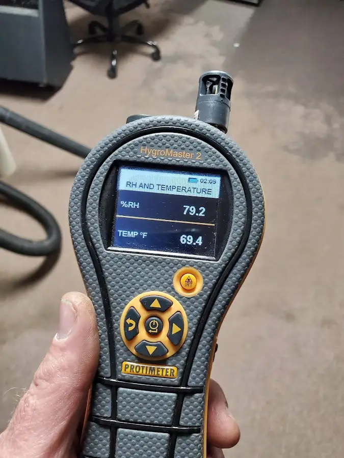 Moisture meter humidity assessment for Fire & Smoke Damage Restoration in Glencoe